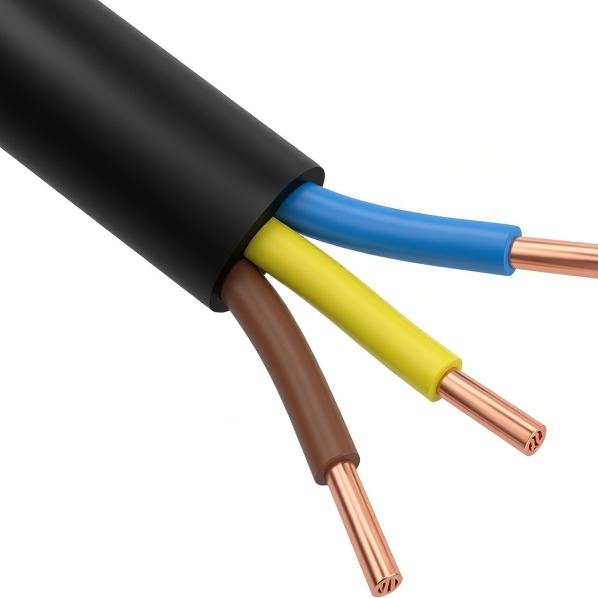 Кабель ВВГнг 3х2,5 ГК ГОСТ